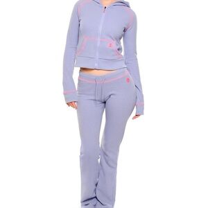 Body by Raven Tracy waffle knit tracksuit